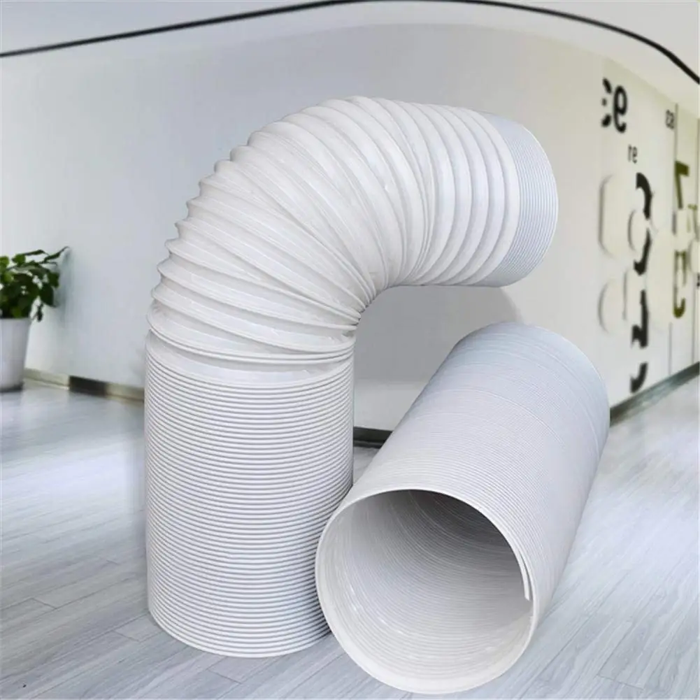 13cm / 15cm Diameter Flexible Air Conditioner Exhaust Pipe Duct Vent Outlet Pipe Portable Air Conditioner Outlet aluminum foil ventilation pipe ventilation hose duct pipe connector