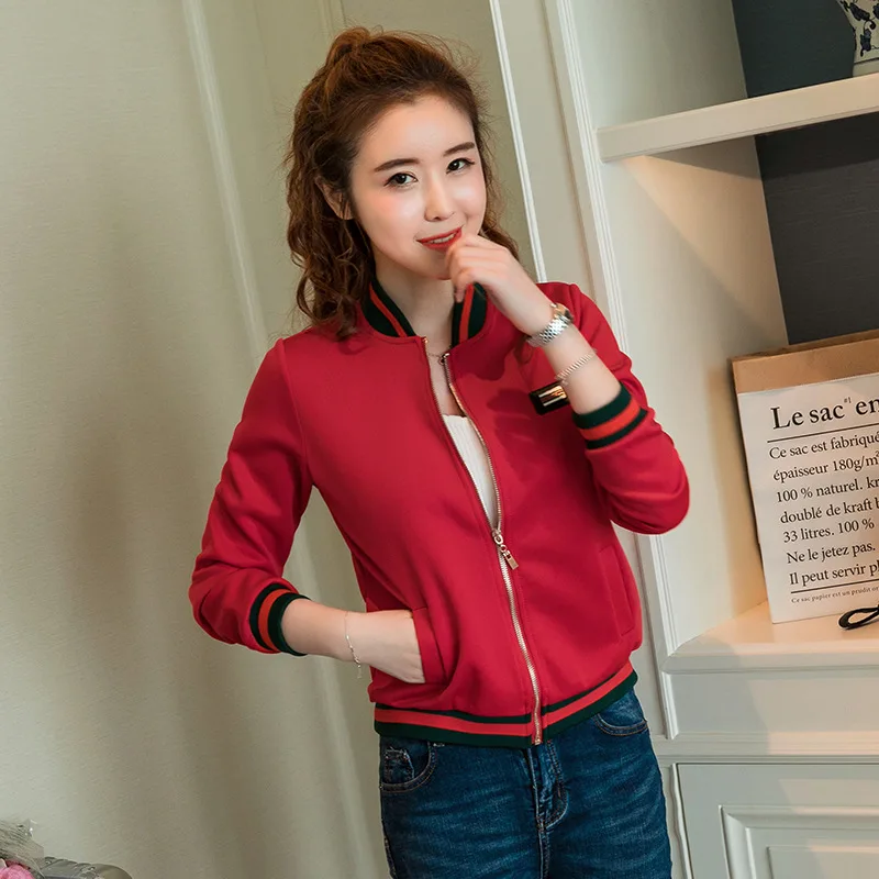 Promo  Photo Shoot Coat Women's Spring And Autumn 2017 New Style WOMEN'S Sweater bai da xiao Jacket Short 
