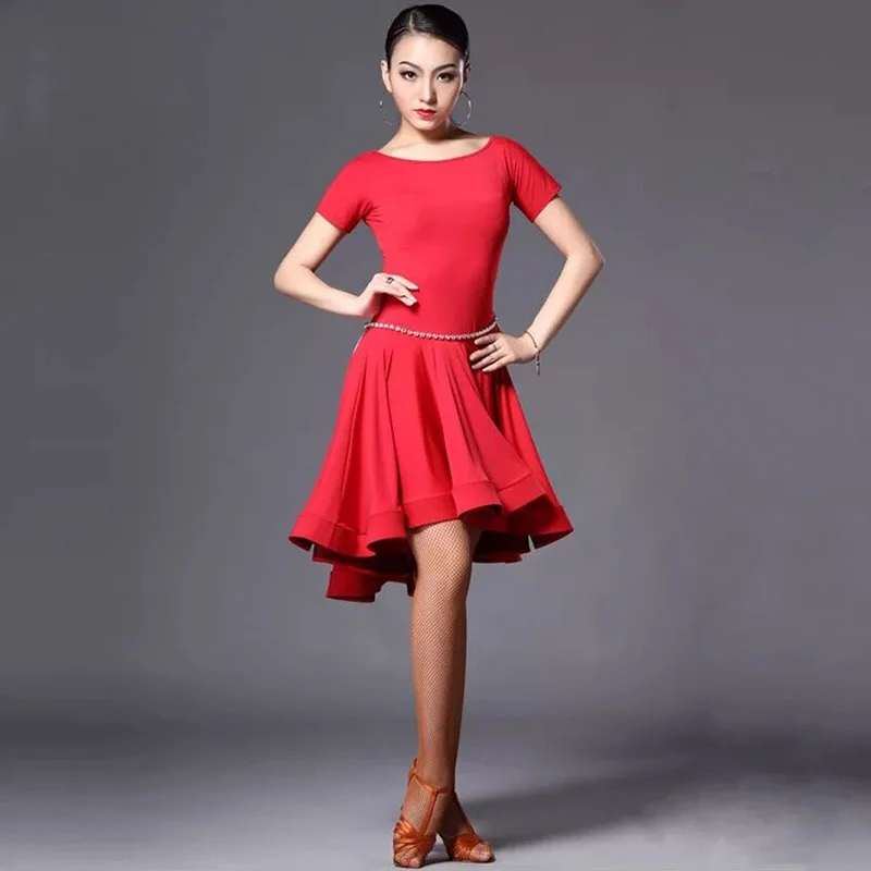 

Girls Latin Dance Dress Women Tassel Salsa Samba Tango Latin Dance Dress Latin Competition Dresses Tango Dance Skirt Dancewear