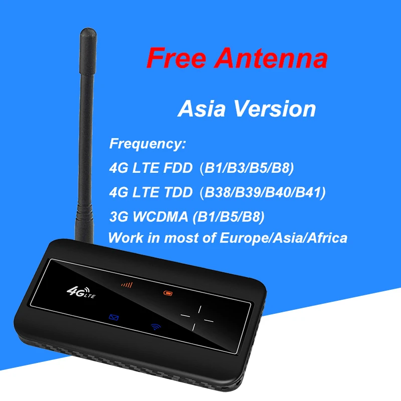 TIANJIE MF904 High Speed Unlocked 3G 4G Wifi Modem Router GSM UMTS WCDMA LTE FDD TDD Carfi Sm Card Car 