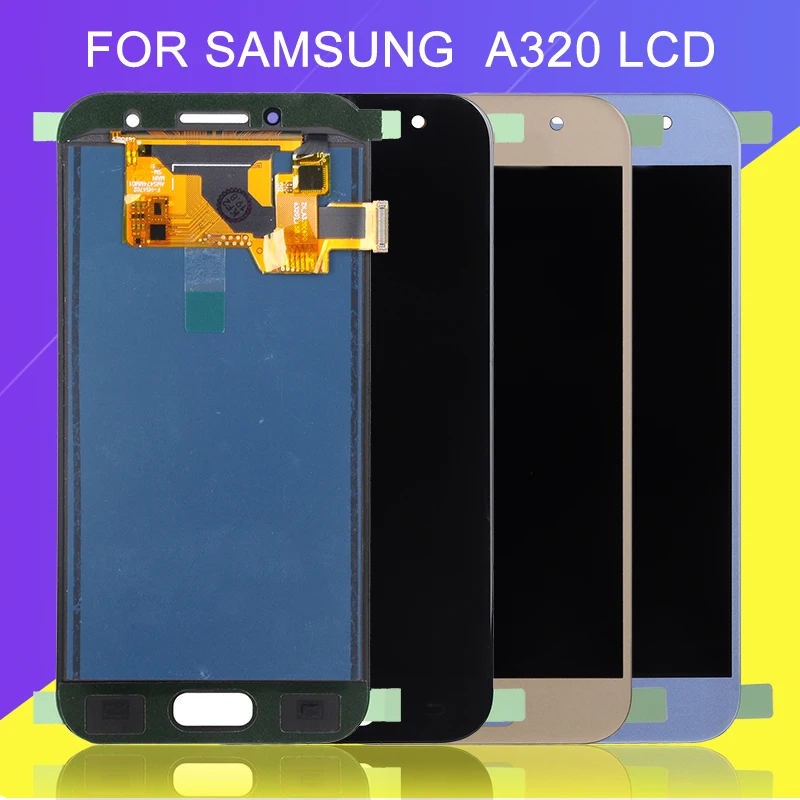 Catteny A320F дисплей для Samsung Galaxy A3 2017 ЖК сенсорный экран дигитайзер сборка Замена A320 Lcd