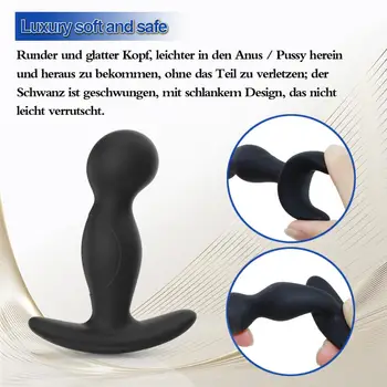 Silicone Anal Plug Sex toys for Men Women Prostate Massager Dildo for Anal Butt plug Small Mid Large Intimate goods for Adults 3