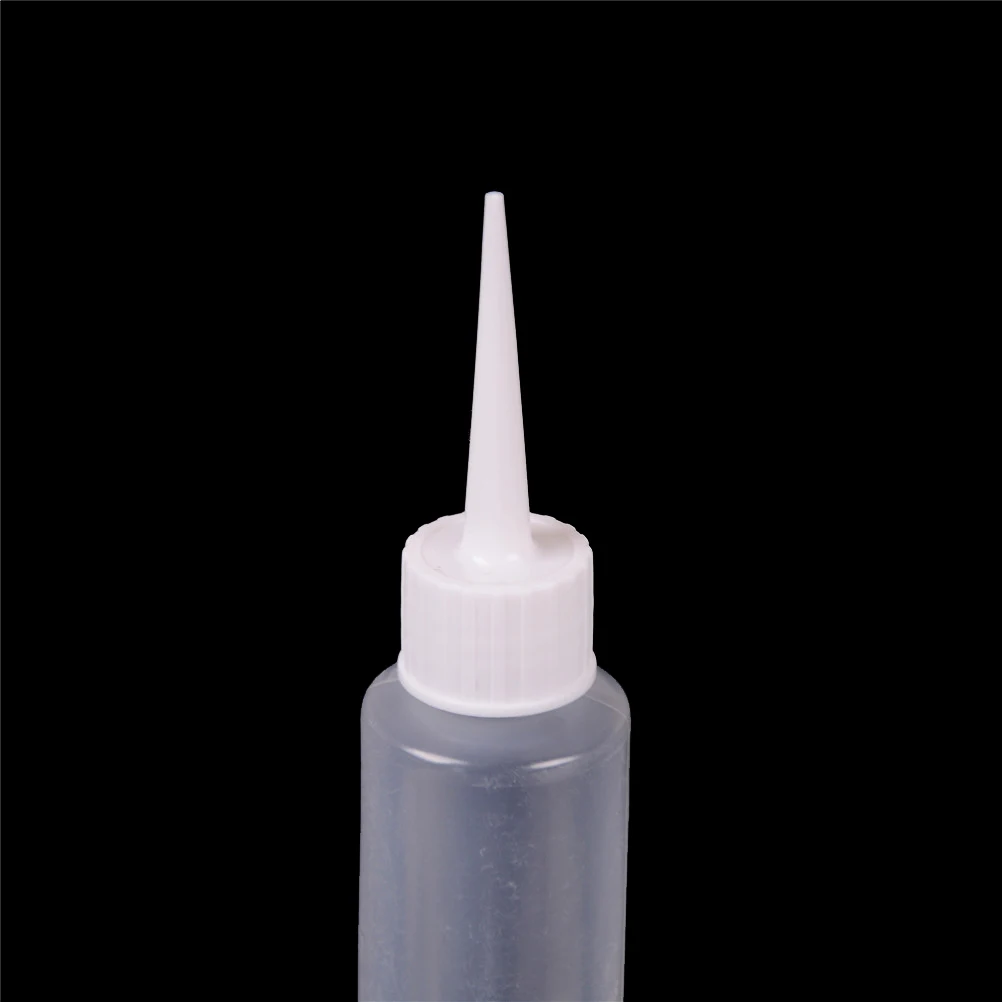 PE Squeezable Liquid Bottle Plastic Drop Bottles Needle Bottle Dropper Eye Liquid Container Empty Dropper 2Pcs 50ml