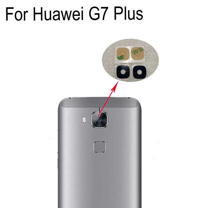 Test Good для Huawei G7 Plus задняя камера стеклянный объектив G 7 Ремонт Запасные части