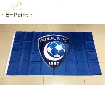 

Flag of Saudi Arabia SPL Al-Hilal Saudi FC 3ft*5ft (90*150cm) Size Christmas Decorations for Home Flag Banner Gifts