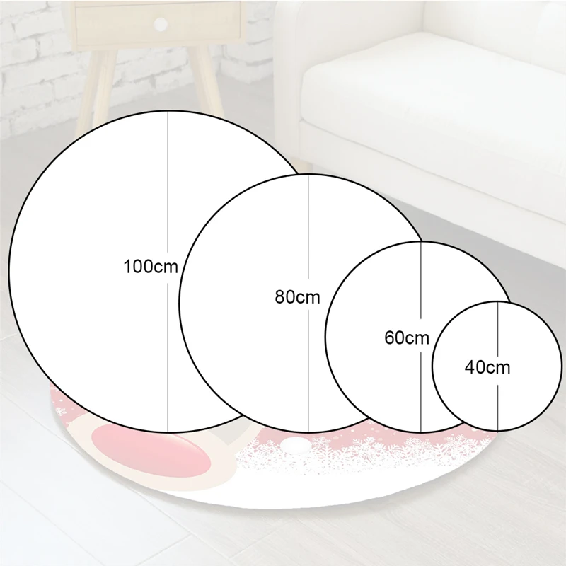 Christmas-Children-Suprise-Play-Mat-Round-Flannel-Bathmat-Area-Rug-Deer-Snowman-Santa-ClausChair-Mat-Carpet (3)