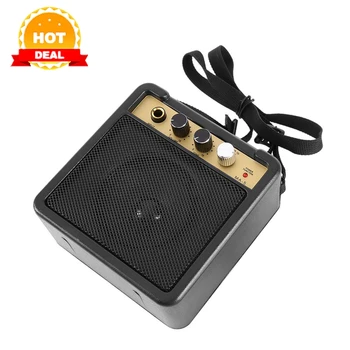 

Mini Guitar Amplifier Guitar Amp With Back Clip Speaker Guitar Accessories For Acoustic Electric Guitar E-WAVE hot 2019