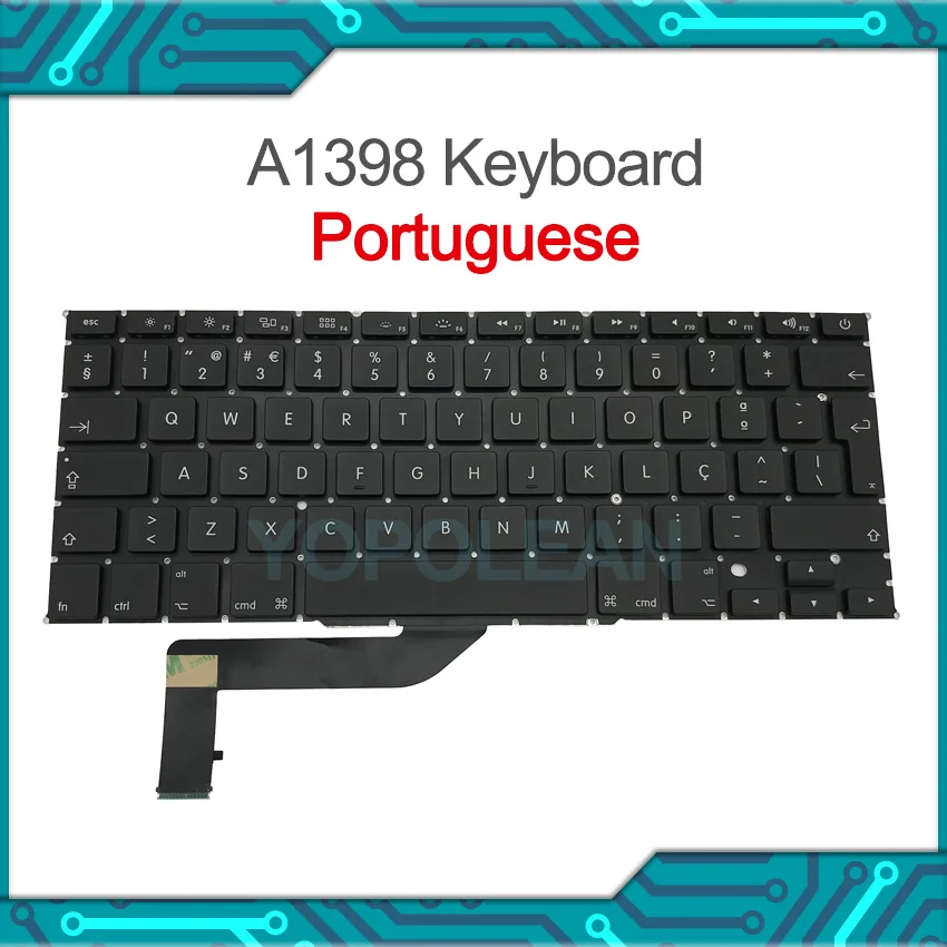 New Portuguese Portugal layout For MacBook Pro Retina 15" A1398
