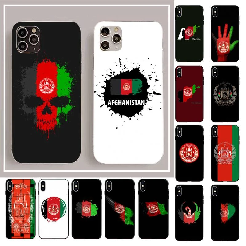 13 pro max cases YNDFCNB Afghan Afghanistan Flag Phone Case for iphone 13 11 12 pro XS MAX 8 7 6 6S Plus X 5S SE 2020 XR case apple iphone 13 pro max case