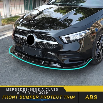 

Auto Car Front Bumper Protect Trim Cover Accessories Sticker for Mersedes-benz A Class W177 V177 2019