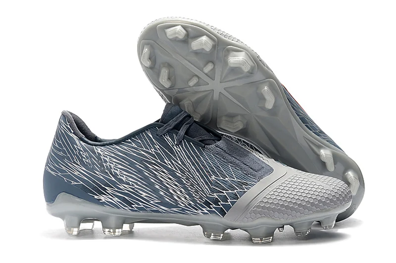 Мужские футбольные бутсы Hypervenom Phantom Sports FG футбольные бутсы мягкие футбольные бутсы Дешевые поднимающиеся быстро Упакованные ботинки neymar