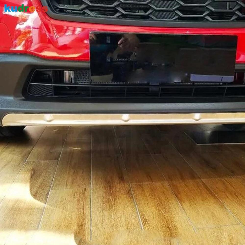 Накладка на передний и задний бампер из нержавеющей стали для Subaru XV Crosstrek 2018 2019