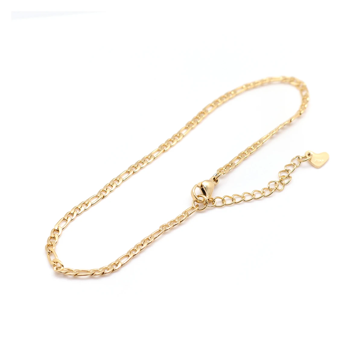 Fashion Women Chain Anklet 304 Stainless Steel Anklet Bracelets for Women Gold Color Jewelry Gifts 23cm(9