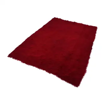

158x222 Cm Red Handmade Vintage Tulu Rug-5x7 Ft