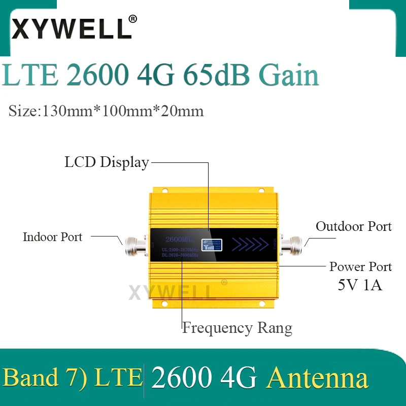 Большая распродажа! FDD LTE 2600mhz Band7 GSM Мобильный усилитель сигнала 4G Сотовый усилитель 4G LTE 2600 сеть 4G ретранслятор сигнала передачи данных