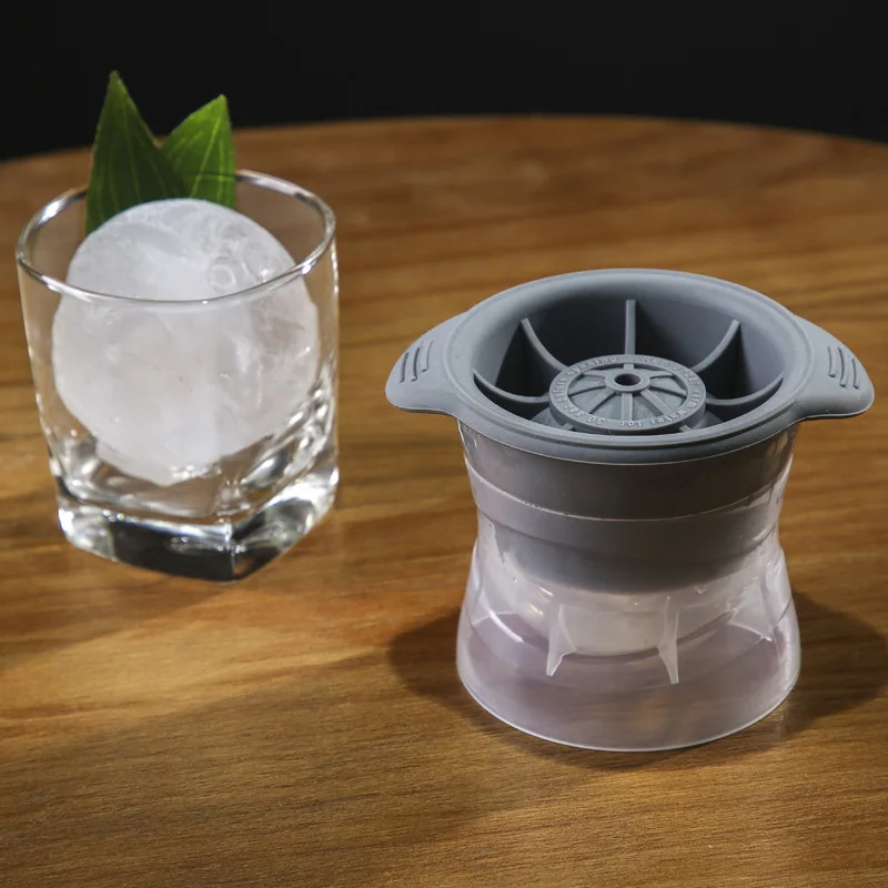 Ice Cube Tray Whiskey Ball Maker Round Silicone Hockey Mold Cold Drink Tools Form For |