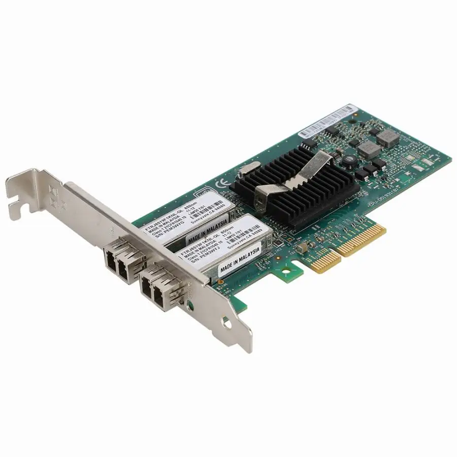 Для Intel 82571 сервер PCI-E X4 EXPI9402PF двойной Порты и разъёмы волоконно-оптической сети карты с SFP SX Моул
