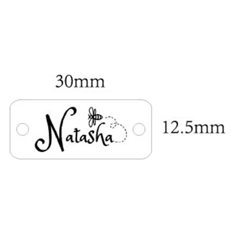 30mm * 12.5mm 수공예품 DIY 10-100Pcs 나무 손으로 만든 그림 2 구멍 바느질 나무 단추 수공예품에 대 한 커넥터 태그