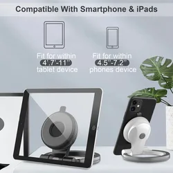 Soporte Universal para tableta y teléfono, accesorio de montaje de 4,5 11 pulgadas, 2 en 1, para IPad Air 1 2, soporte de pared de escritorio