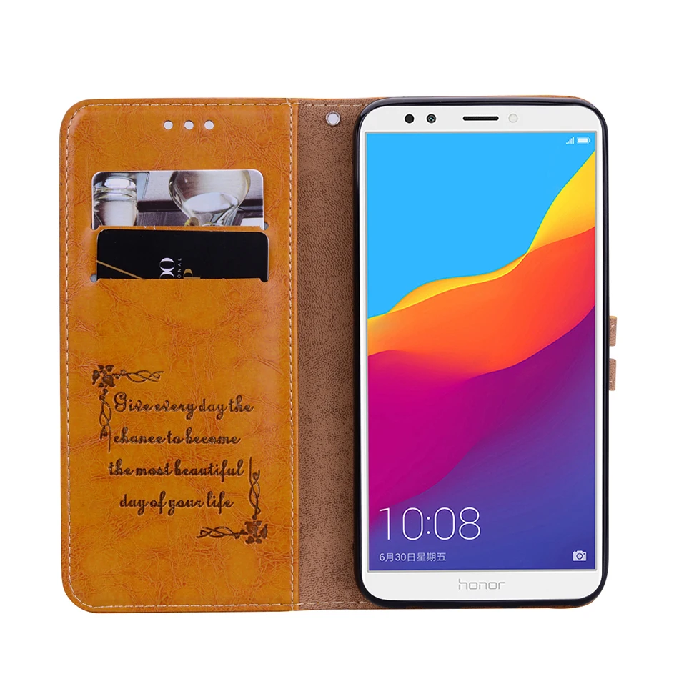Чехол для Huawei P30 P20 P9 Lite P8 Mini Y5 II 2017 Y3 чехол книжка с бумажником Honor 9A 8X 7X P Smart Y5P Y6P P40