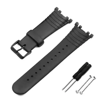 

Soft Silicone Watch Strap Wristband Bracelet Replacement for SUUNTO Vector Smart Watch Accessories Rubber 75+125mm Screwdriver