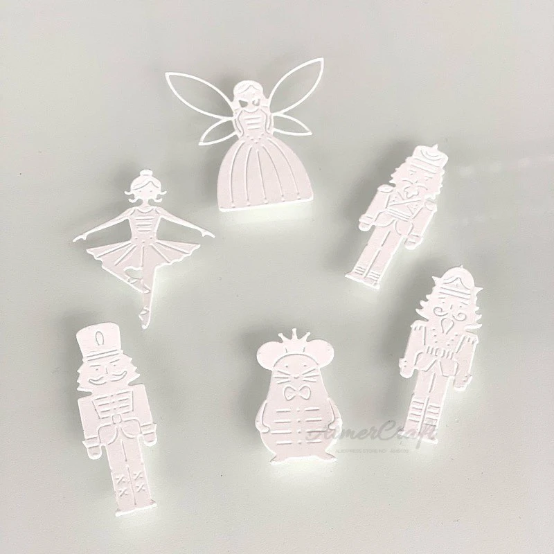 Cartoon Doll Series Metal Cutting Dies Scrapbooking Stencil Decorative Embossing Craft Die Cuts Card Making New Dies For