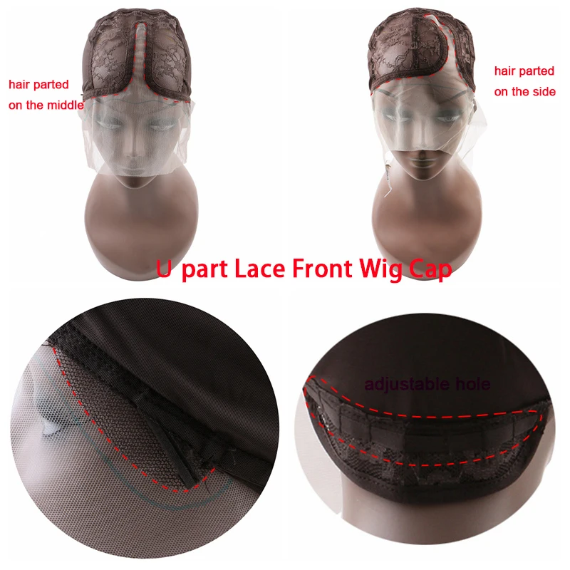 DHL Shipping Lace Cap With Adjustable Strap On The Back Weave Cap