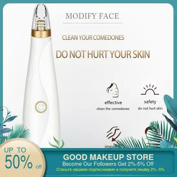 

3 Heads Electric Blackhead Remover Vacuum Pore Cleaner Suction Deep Cleaning Skin T Zone Acne Blackhead Pore Pimple