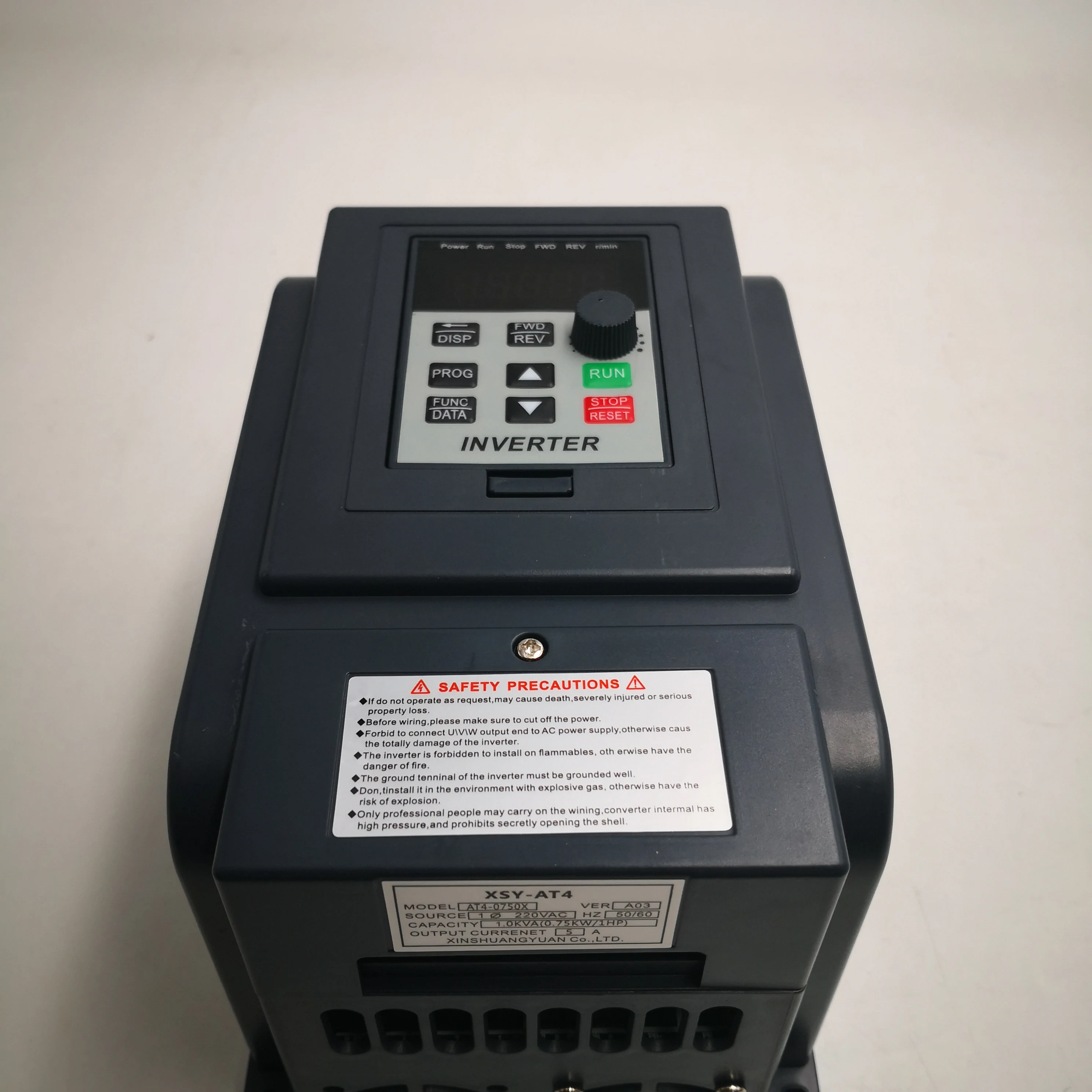 CoolClassic VFD Inverter 0.75KW single phase 220V household electric