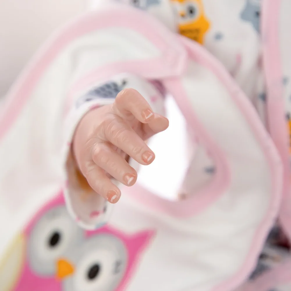 57 см полный Силиконовый виниловый Reborn Baby Doll принцесса реалистичный Новорожденный Bebe, живой подарок на день рождения для девочек Playmate bathe toys