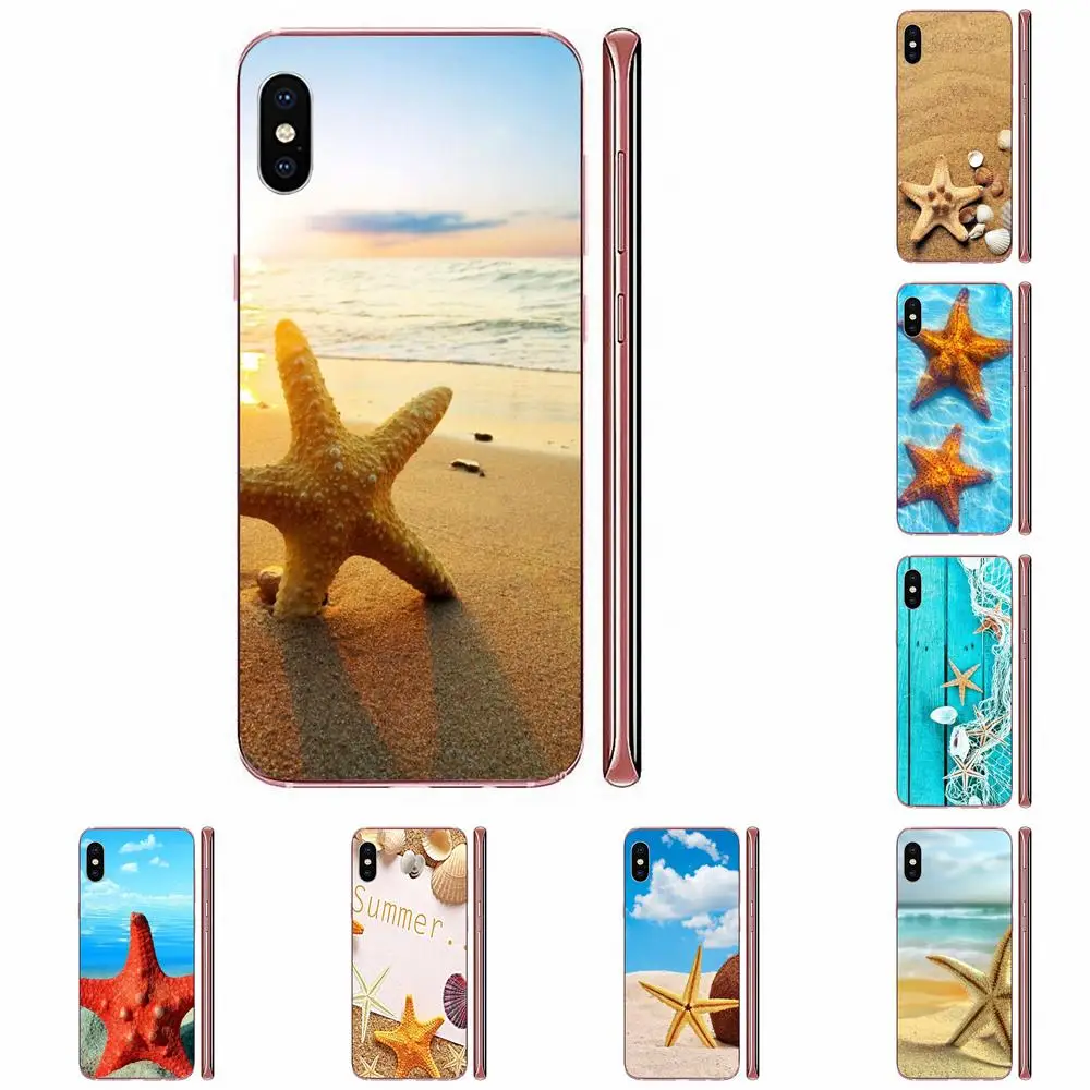 Ocean Beach Starfish Soft TPU Case Mobile For Huawei Honor 4C 5A 5C 5X 6 6A 6X 7 7A 7C 7X 8 8C 8S 9 10 10i 20 20i Lite Pro | Мобильные