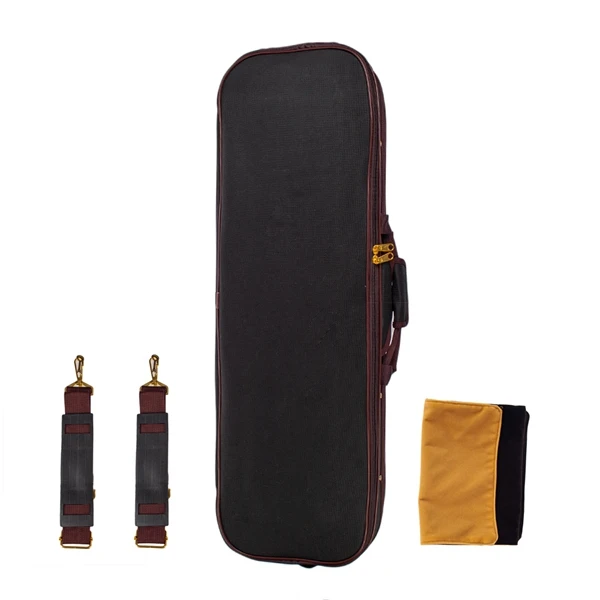 

Size Violin Hard Case Basic 4/4 Full Size Black Professional Oblong Shape Lightweight Violin Hard Case