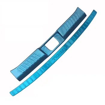 

Car-Styling For Chery Tiggo 5 Accessories Rear Bumper Sill Protector Stainless Steel Back Door Rear Trunk Trim Sticker 2014-2017