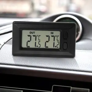 Double Horloge et Thermomètre Intérieur et Extérieur pour Automobile ou  Camping-car, AB Tout Neuf - Équipement auto