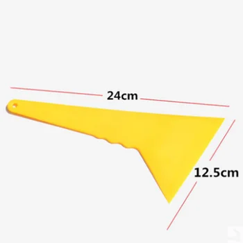 

Automobile glass scraper film sticking hard tool plastic scraper cleaning shovel refrigerator defrosting scraper CD50 Q06