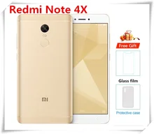 'Original Xiaomi Redmi Note 4X Smartphone 3GB RAM 16GB ROM 13MP 5.5'' Snapdragon 625 4100mAh Cellphone 4G LTE MobilePhones'