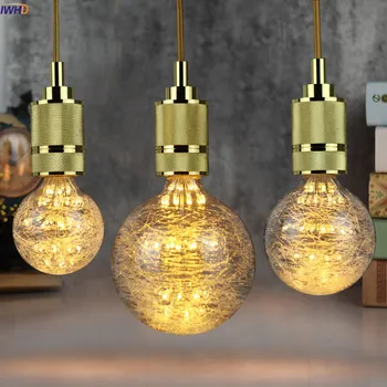 IWHD-Bombillas Edison de estilo Retro lámpara de 3W, LED 110-220V, Loft, decoración Industrial, E27, Vintage