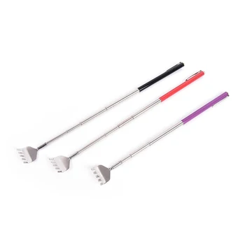 

Adjustable Practical Handy Telescopic Extendable Back Scraper Steel Pen Clip Spine Plug Pocket Scratch Massage Makeup Tools Kit