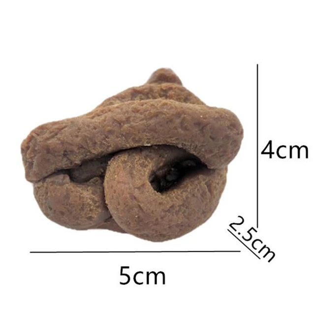 1pc Party Tricks Props Disgusting Excrement Simulation Halloween Tricky ...