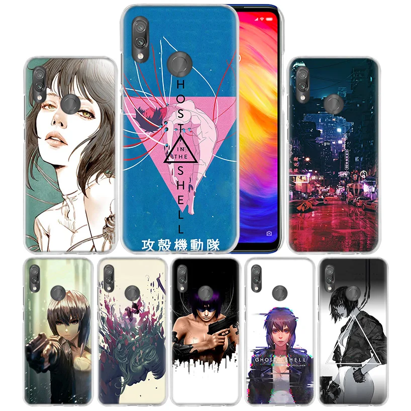 

Case Cover for Xiaomi Redmi Note 7 7A 7S 6 6A 5 Y3 K20 Mi 8 9T CC9 CC9E A1 A2 A3 Play F1 Lite Pro Plus Ghost in the Shell