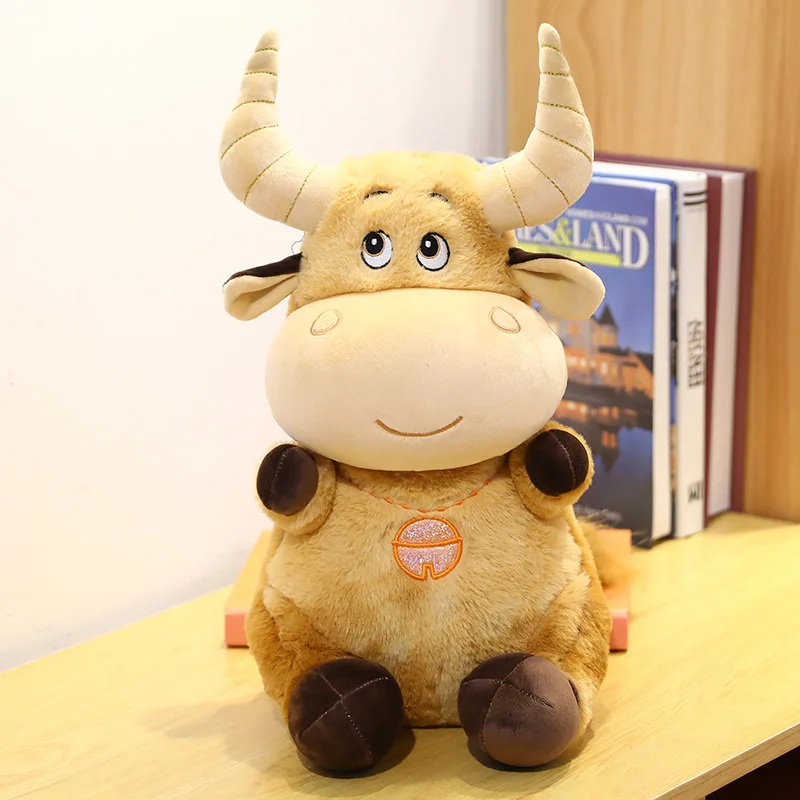 

1Pc 30-45CM Cute Cattle Plush Toys kawaii Simulation Milk Cow Plush Doll Stuffed Soft Pillow For Children Kids Birthday Gifts