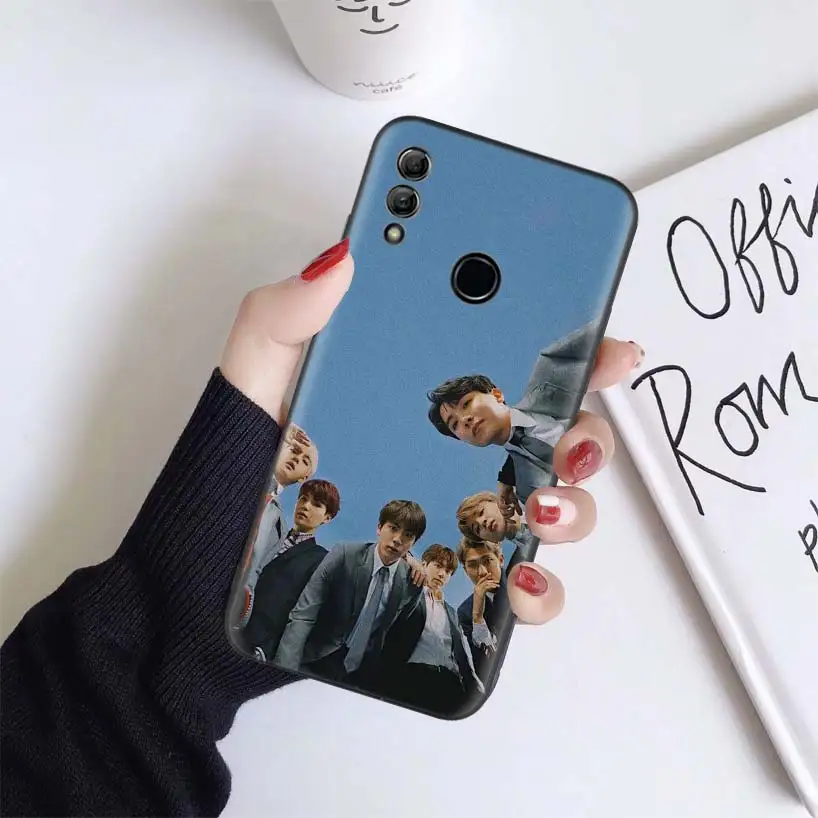 Черный чехол Kpop Kim Seok Jin Boys для huawei Honor 9X 8X Y9 7S 7X9 10 Lite 8A Pro 20i Y5 Y6 Y7 мягкий чехол для телефона