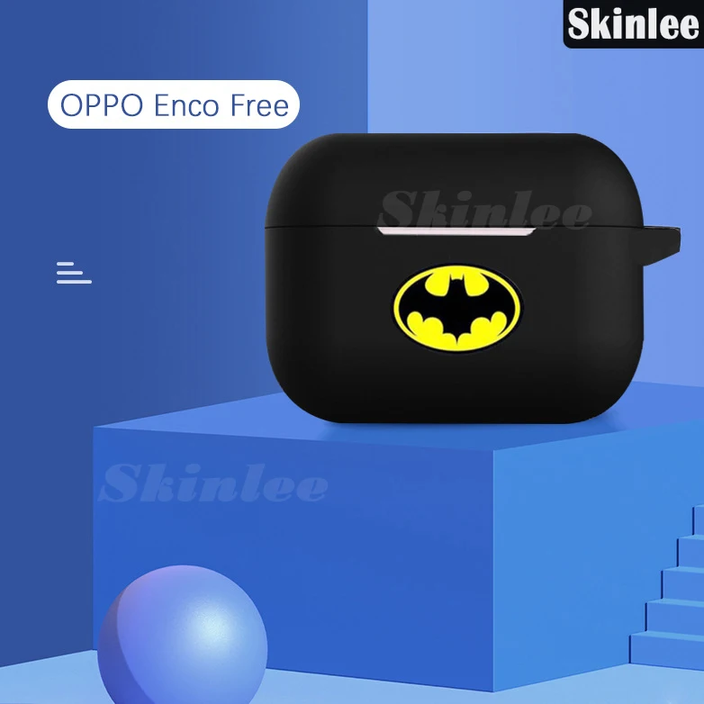 Skinlee For OPPO Enco Free Case Cartoon Design Full Cover Shockproof Protector | Электроника