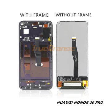 

6.26'' Display Replacement With Frame For Huawei Honor 20 Pro LCD Touch Screen Digitizer Assembly YAL-AL10 YAL-L41 LCD