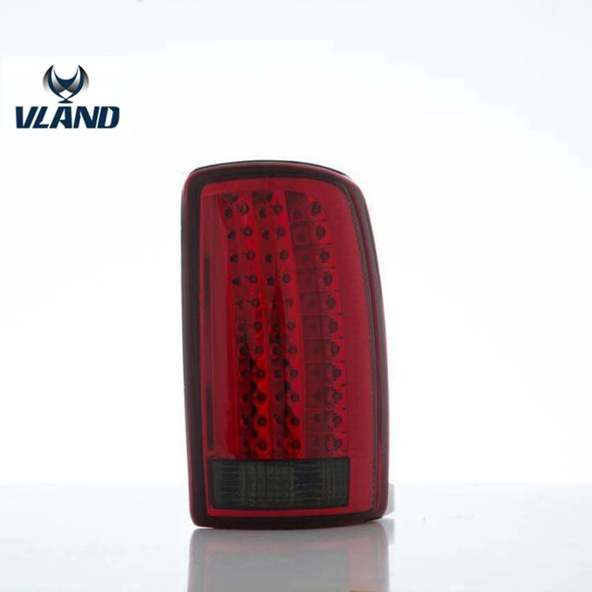 

VLAND manufacturer for car taillight for GMC LED tail lamp 2000 2001 2007 with turn signal+reverse light+plug and play