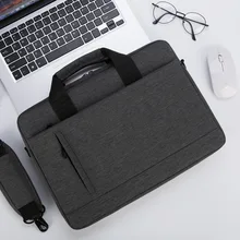 Женские Мужские сумки через плечо из полиэстера 13,3 14 15,4 15,6 сумка для ноутбука для Macbook Air 13 чехол Pro 15 чехол для сенсорной панели сумка