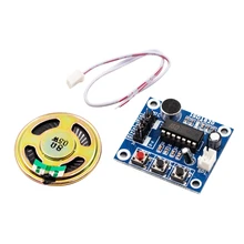 ISD1820 записывающий модуль голосовой модуль Голосовая плата телефонная Модульная плата с микрофонами+ громкоговоритель