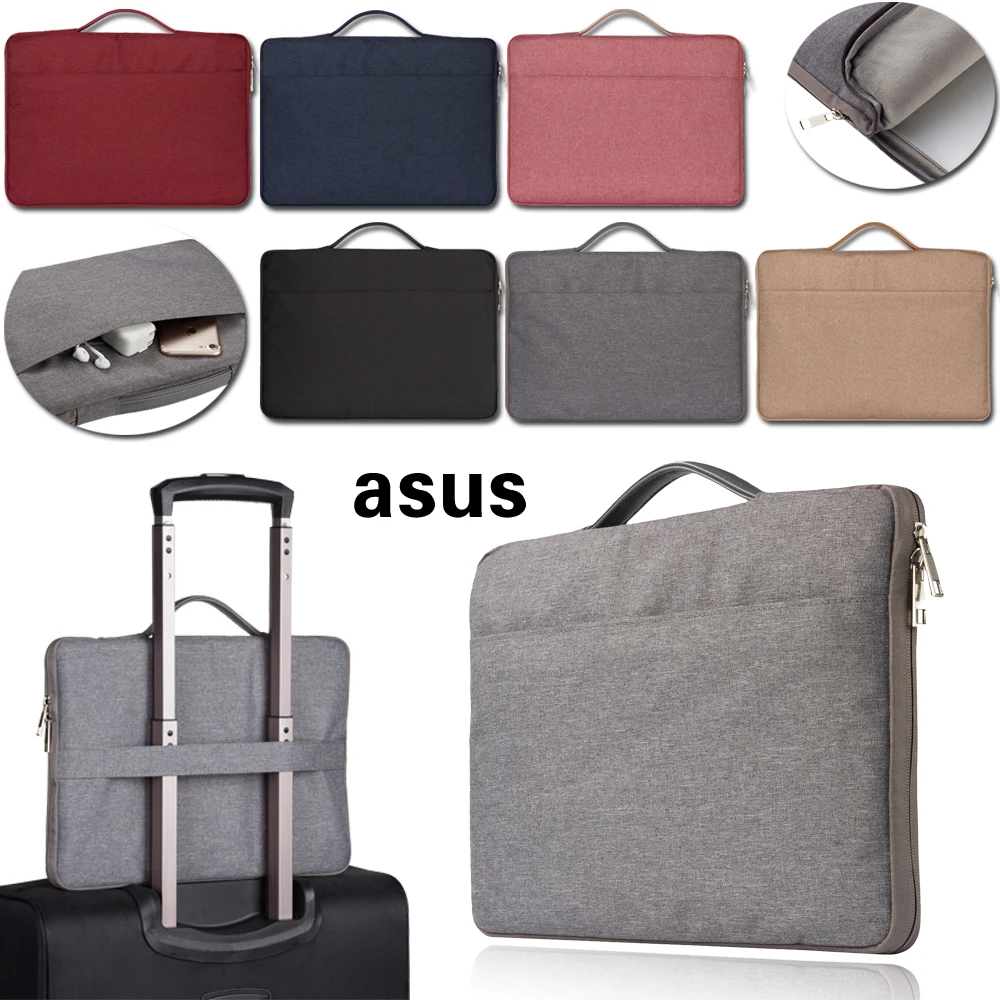 

Shockproof Laptop Sleeve Bag Case Suitable for 11.6/13.3/14/15.6 Inch Side Zipper Notebook Case Bags for ASUS Vivobook/ZenBook