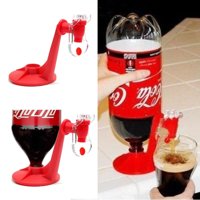 Dispensador de agua potable para refrescos, botella de Coca Cola al revés,  máquina dispensadora de agua para fiestas, hogar y Bar, novedad|Otros  utensilios especiales de cocina| - AliExpress