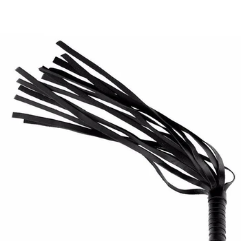 45cm Pu Leather Sex Spanking Tassel Whip Slap Body Strap Beat Lash Flog Tool Fetish Adult Slave Sm Game Toy For Couple Men Women 5